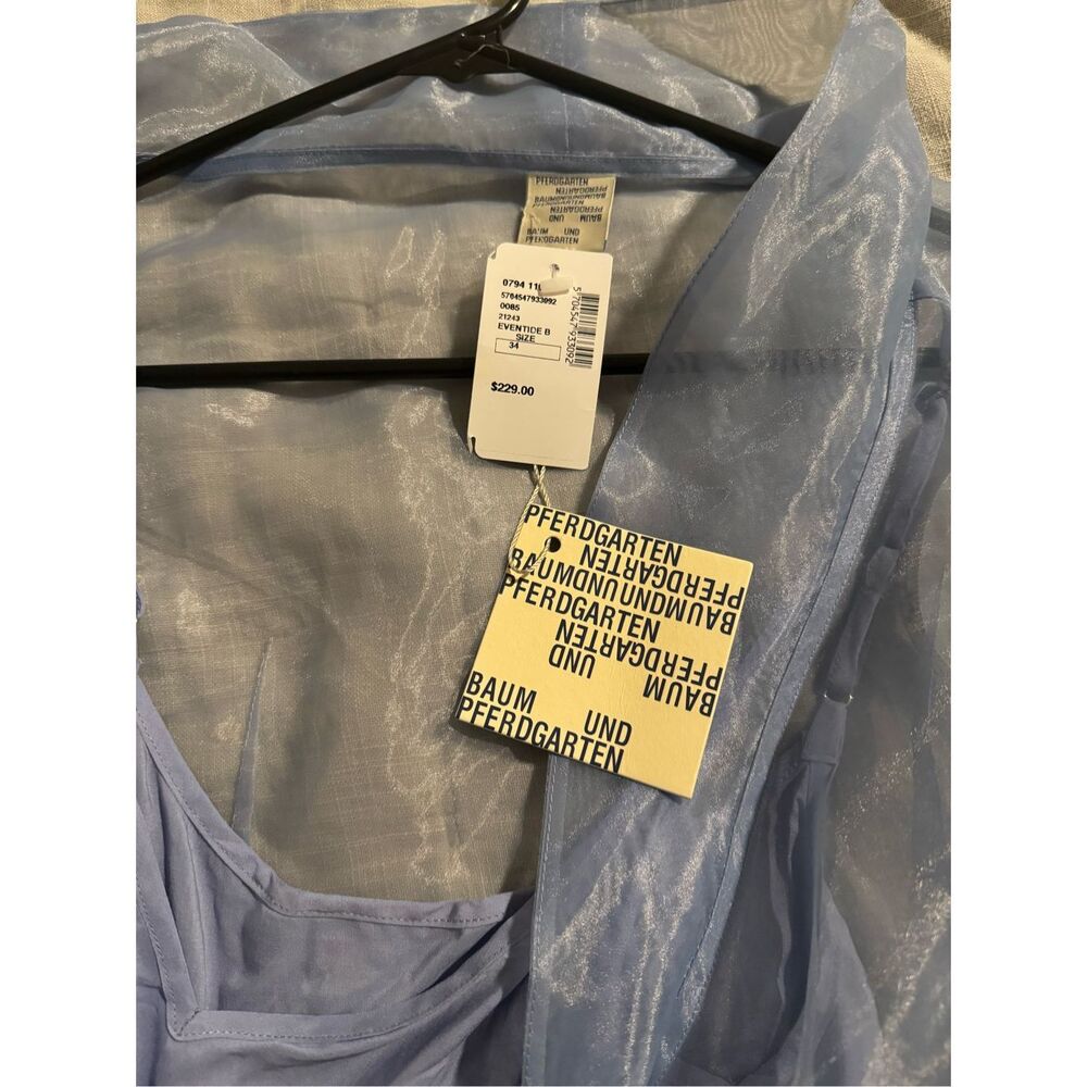 Baum und Pferdgarten Milou Organza Wrap Top - Picture 3 of 4